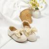imageFlaryzone ToddlerLittle Girls Ballerina Flat Mary Jane Princess Dress Shoes  Wedding School PartyOffwhitefa11