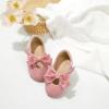 imageFlaryzone ToddlerLittle Girls Ballerina Flat Mary Jane Princess Dress Shoes  Wedding School PartyPinkfa11