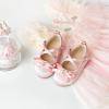 imageFlaryzone ToddlerLittle Girls Ballerina Flat Mary Jane Princess Dress Shoes  Wedding School PartyPinkfa12