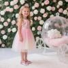 imageFlaryzone ToddlerLittle Girls Ballerina Flat Mary Jane Princess Dress Shoes  Wedding School PartyPinkfa12