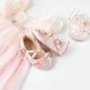imageFlaryzone ToddlerLittle Girls Ballerina Flat Mary Jane Princess Dress Shoes  Wedding School PartyPinkfa12