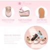 imageFlaryzone ToddlerLittle Girls Ballerina Flat Mary Jane Princess Dress Shoes  Wedding School PartyPinkfa16