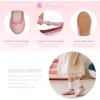 imageFlaryzone ToddlerLittle Girls Ballerina Flat Mary Jane Princess Dress Shoes  Wedding School PartyPinkfb01