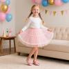 imageFlaryzone ToddlerLittle Girls Ballerina Flat Mary Jane Princess Dress Shoes  Wedding School PartyPinkfb03