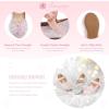 imageFlaryzone ToddlerLittle Girls Ballerina Flat Mary Jane Princess Dress Shoes  Wedding School PartyPinkfm16
