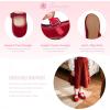 imageFlaryzone ToddlerLittle Girls Ballerina Flat Mary Jane Princess Dress Shoes  Wedding School PartyRedfa13