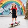 imageFlaryzone ToddlerLittle Girls Ballerina Flat Mary Jane Princess Dress Shoes  Wedding School PartyRedfm12
