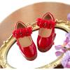 imageFlaryzone ToddlerLittle Girls Ballerina Flat Mary Jane Princess Dress Shoes  Wedding School PartyRedfr65