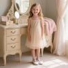 imageFlaryzone ToddlerLittle Girls Ballerina Flat Mary Jane Princess Dress Shoes  Wedding School PartyWhitefa12