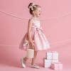 imageFlaryzone ToddlerLittle Girls Ballerina Flat Mary Jane Princess Dress Shoes  Wedding School PartyWhitefa16