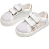 imageFlaryzone Toddler Girls Sneakers Little Girls Running Sports ShoesToddlerLittle KidsFm84white