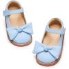 imageFlaryzone Toddler Little Girl Mary Jane School Uniform Oxfords Flat Dress ShoesFr382light Blue