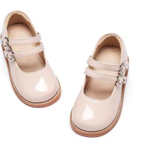 imageFlaryzone Toddler Little Girl Mary Jane School Uniform Oxfords Flat Dress ShoesFm52pink
