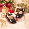 imageFlaryzone Toddler Little Girl Mary Jane School Uniform Oxfords Flat Dress ShoesFa04black