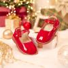 imageFlaryzone Toddler Little Girl Mary Jane School Uniform Oxfords Flat Dress ShoesFa04red