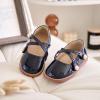 imageFlaryzone Toddler Little Girl Mary Jane School Uniform Oxfords Flat Dress ShoesFa05navy Blue