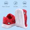 image:imageToddler Shoes Boys Girls Sneakers Little Kids Tennis Shoes for Running WalkingRed Print