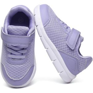 image:imageToddler Shoes Boys Girls Sneakers Little Kids Tennis Shoes for Running WalkingPurple