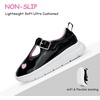 image:imageFloranate Toddler Girls Mary Janes  Soft Platform Sole for AllDay Comfort  Athletic NonSlip Sole Easy to Clean HookandLoopp Easy On and Off Wide Toe Box Lightweight Cushioning Flexible DurableBlack Toddler Girl Shoes
