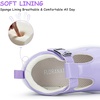image:imageFloranate Toddler Girls Mary Janes  Soft Platform Sole for AllDay Comfort  Athletic NonSlip Sole Easy to Clean HookandLoopp Easy On and Off Wide Toe Box Lightweight Cushioning Flexible DurablePurple Toddler Girl Shoes