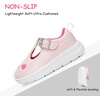 image:imageFloranate Toddler Girls Mary Janes  Soft Platform Sole for AllDay Comfort  Athletic NonSlip Sole Easy to Clean HookandLoopp Easy On and Off Wide Toe Box Lightweight Cushioning Flexible DurablePink Toddler Girl Shoes