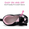 image:imageFloranate Toddler Girls Mary Janes  Soft Platform Sole for AllDay Comfort  Athletic NonSlip Sole Easy to Clean HookandLoopp Easy On and Off Wide Toe Box Lightweight Cushioning Flexible DurableBlack Toddler Girl Shoes