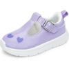 image:imageFloranate Toddler Girls Mary Janes  Soft Platform Sole for AllDay Comfort  Athletic NonSlip Sole Easy to Clean HookandLoopp Easy On and Off Wide Toe Box Lightweight Cushioning Flexible DurablePurple Toddler Girl Shoes