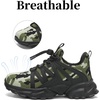 image:imageKids Sneakers Lightweight Athletic Boy Girl Running Tennis Shoes  BreathableMesh UpperActive PlayNonSlip OutsoleIdeal For Youth Jumping Tennis School Outdoor SportsDaily CasualCamouflage Green