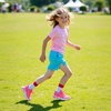 image:imageKids Sneakers Lightweight Athletic Boy Girl Running Tennis Shoes  BreathableMesh UpperActive PlayNonSlip OutsoleIdeal For Youth Jumping Tennis School Outdoor SportsDaily CasualDeep Pink