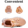 image:imageKids Sneakers Lightweight Athletic Boy Girl Running Tennis Shoes  BreathableMesh UpperActive PlayNonSlip OutsoleIdeal For Youth Jumping Tennis School Outdoor SportsDaily CasualPink