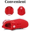 image:imageKids Sneakers Lightweight Athletic Boy Girl Running Tennis Shoes  BreathableMesh UpperActive PlayNonSlip OutsoleIdeal For Youth Jumping Tennis School Outdoor SportsDaily CasualRed