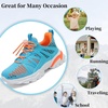 image:imageKids Sneakers Lightweight Athletic Boy Girl Running Tennis Shoes  BreathableMesh UpperActive PlayNonSlip OutsoleIdeal For Youth Jumping Tennis School Outdoor SportsDaily CasualBlue and Orange