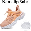 image:imageKids Sneakers Lightweight Athletic Boy Girl Running Tennis Shoes  BreathableMesh UpperActive PlayNonSlip OutsoleIdeal For Youth Jumping Tennis School Outdoor SportsDaily CasualPink