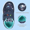 image:imageToddler Shoes Lightweight Tennis Walking for Boys Girls Sneakers  ComfortableSturdy for Kids Cute Slip on Gym Breathable Slip Resistant Washable School shoesBlue Print