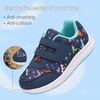 image:imageToddler Shoes Lightweight Tennis Walking for Boys Girls Sneakers  ComfortableSturdy for Kids Cute Slip on Gym Breathable Slip Resistant Washable School shoesBlue Print