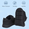 image:imageToddler Shoes Lightweight Tennis Walking for Boys Girls Sneakers  ComfortableSturdy for Kids Cute Slip on Gym Breathable Slip Resistant Washable School shoesBlack