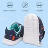 image:imageToddler Shoes Lightweight Tennis Walking for Boys Girls Sneakers  ComfortableSturdy for Kids Cute Slip on Gym Breathable Slip Resistant Washable School shoesBlue Print