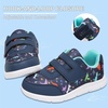 image:imageToddler Shoes Lightweight Tennis Walking for Boys Girls Sneakers  ComfortableSturdy for Kids Cute Slip on Gym Breathable Slip Resistant Washable School shoesBlue Print