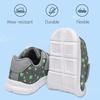 image:imageToddler Shoes Lightweight Tennis Walking for Boys Girls Sneakers  ComfortableSturdy for Kids Cute Slip on Gym Breathable Slip Resistant Washable School shoesGrey