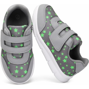 image:imageToddler Shoes Lightweight Tennis Walking for Boys Girls Sneakers  ComfortableSturdy for Kids Cute Slip on Gym Breathable Slip Resistant Washable School shoesGrey