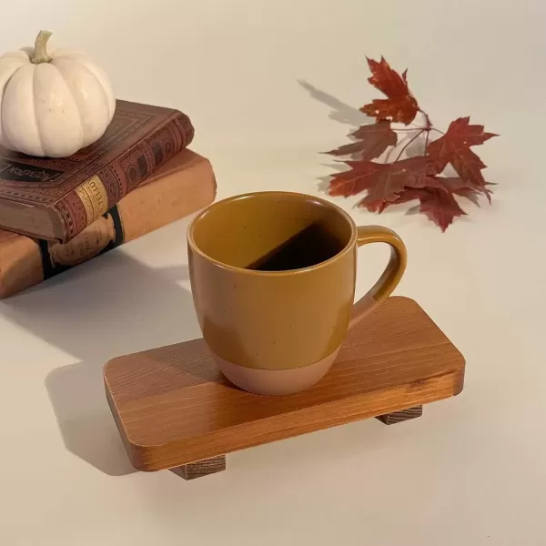 imageMora Ceramic Artisan Matte Large Latte Mug Set of 4 16oz  Microwavable Porcelain Coffee Cups With Big Handle  Modern Boho Unique Style For Any Kitchen Microwave Safe Stoneware  Marina ColorsMarina Colors
