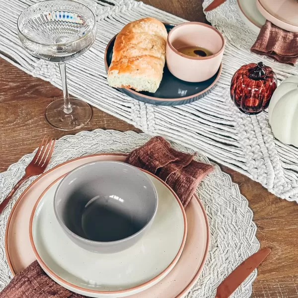 imageMora Ceramic Artisan Matte Small Dessert Bowls  16oz Set of 6  Microwave Oven and Dishwasher Safe For Rice Ice Cream Soup Snacks Cereal Chili Side Dishes etc  Microwavable Kitchen BowlAssorted Neutrals