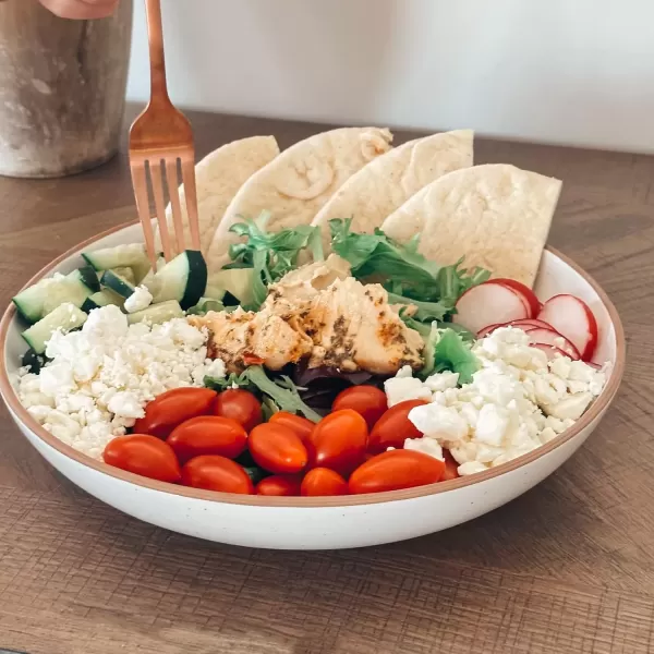 imageMora Ceramic Large Pasta Bowls 30oz Set of 4  Serving Salad Dinner etc PlateWide Bowl  Microwave Oven Dishwasher Safe Kitchen Dinnerware  Modern Porcelain Stoneware Dishes Assorted ColorsVanilla