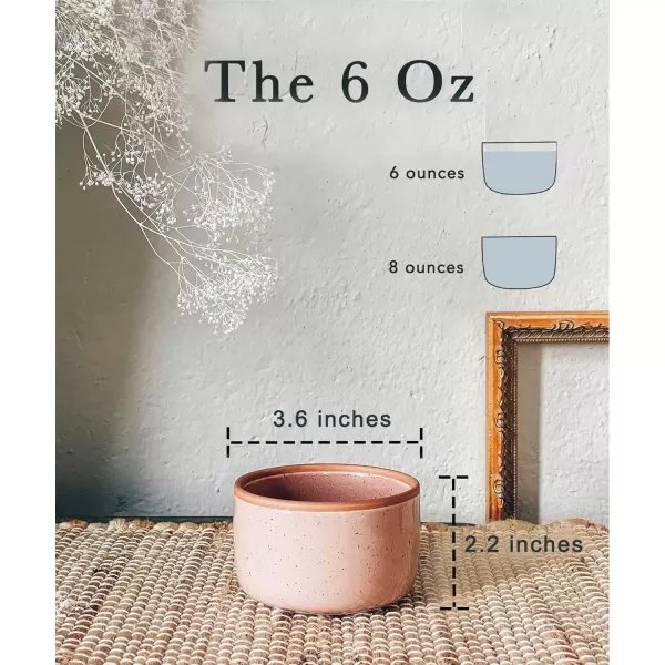 imageMora Ceramic Ramekins  8oz Set of 6  Small Oven Safe Baking DishesCups  For Personal Pudding Creme Brulee Souffle Serving Dip Custard Ice Cream  Single Mini Bowls  Artisan ColorsAssorted Neutrals