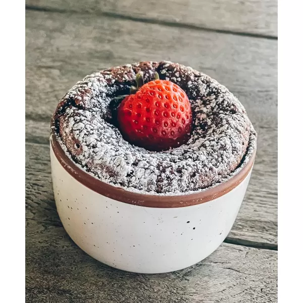 imageMora Ceramic Ramekins  8oz Set of 6  Small Oven Safe Baking DishesCups  For Personal Pudding Creme Brulee Souffle Serving Dip Custard Ice Cream  Single Mini Bowls  Artisan ColorsVanilla White