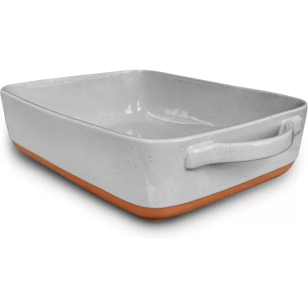 imageMora 7x11in ampamp Loaf Baking Dishes  Porcelain Casserole ampamp Bakeware OventoTable Freezer Safe  Set of 2 WhiteEarl Grey