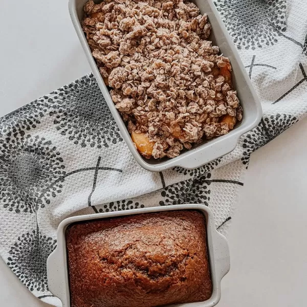 imageMora 7x11in ampamp Loaf Baking Dishes  Porcelain Casserole ampamp Bakeware OventoTable Freezer Safe  Set of 2 WhiteEarl Grey