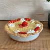 image:imageMORA Ceramic Pie Pan for Baking  9 inch  Deep and Fluted Pie Dish for Old Fashion Apple Pie Quiche Pot Pies Tart etc  Modern Farmhouse Style Porcelain Ceramic Pie Plate  TerracottaEarl Grey