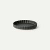 image:imageMORA Ceramic Tart Pan 95 Inch Large Porcelain Baking Dish for Tarts Quiche Pie Flan etc Fluted Ruffled Edge Oven Microwave Freezer and Dishwasher safe  Great Gift For Bakers  OatLiquorice