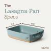 image:imageMora Ceramic Set of 2 Baking Dishes For Casserole Banana Bread Brownies Broiling Roasting and Baking 7x11 in and Loaf Pans  Porcelain Serving Bakeware from Oven to Table Freezer Safe  PeppercornIris